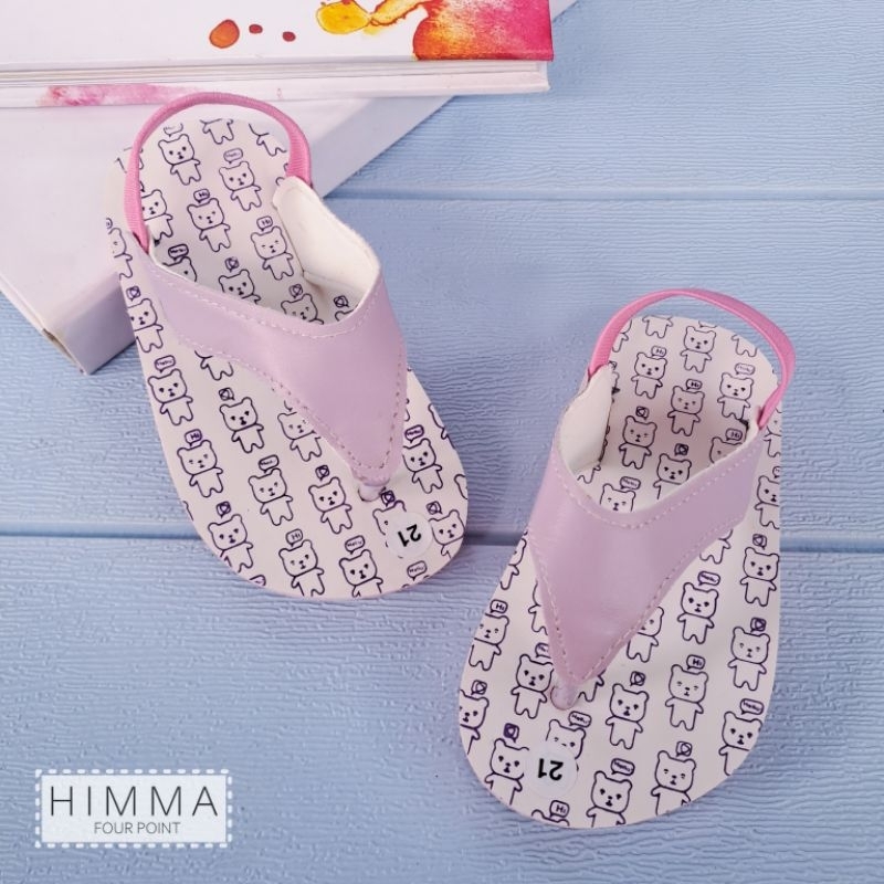 SANDAL ANAK LAKI-LAKI / PEREMPUAN Jepit Spons Soft Bear | SANDAL BALITA | SANDAL BAYI TALI BELAKANG