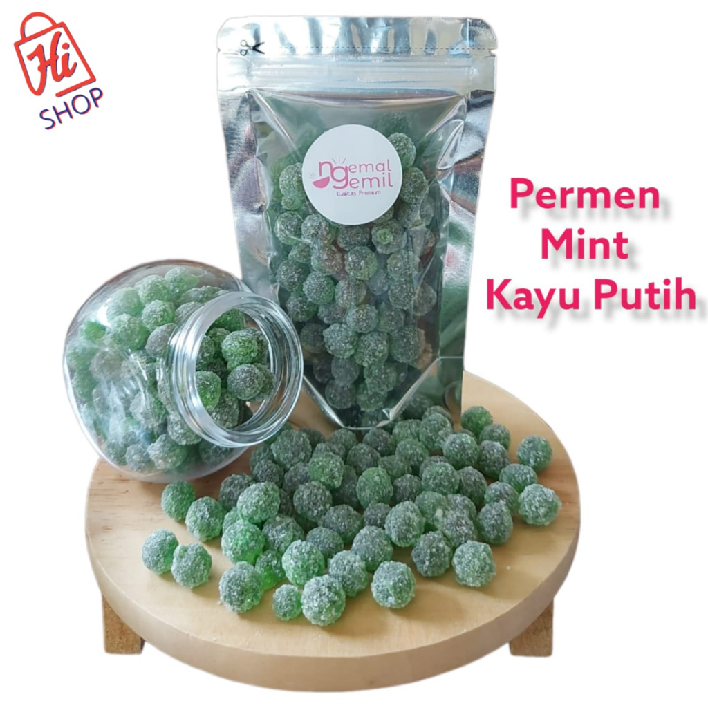 

Permen Rasa Mint Kayu Putih Tabur Gula Kualitas Premium