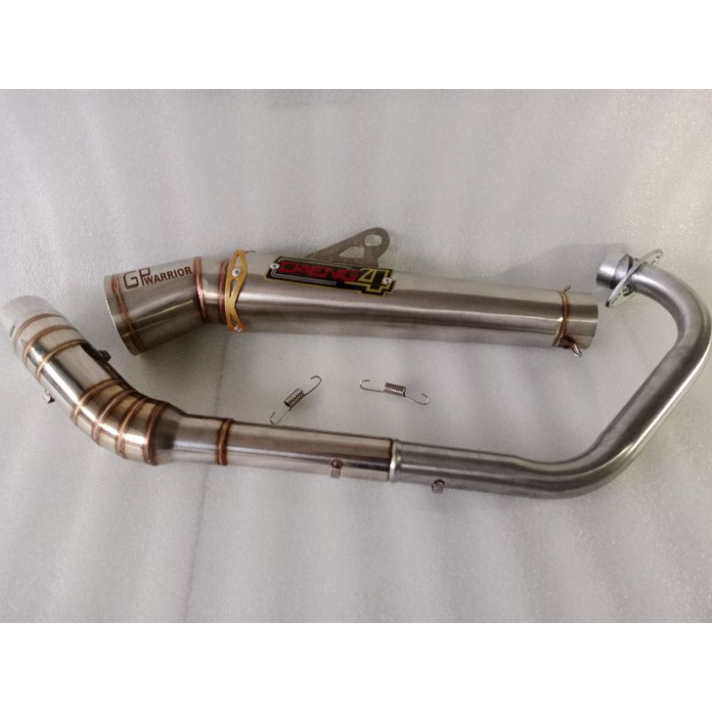 Stainless steel Daeng sai4 for motor vixion verza jupiter MX135