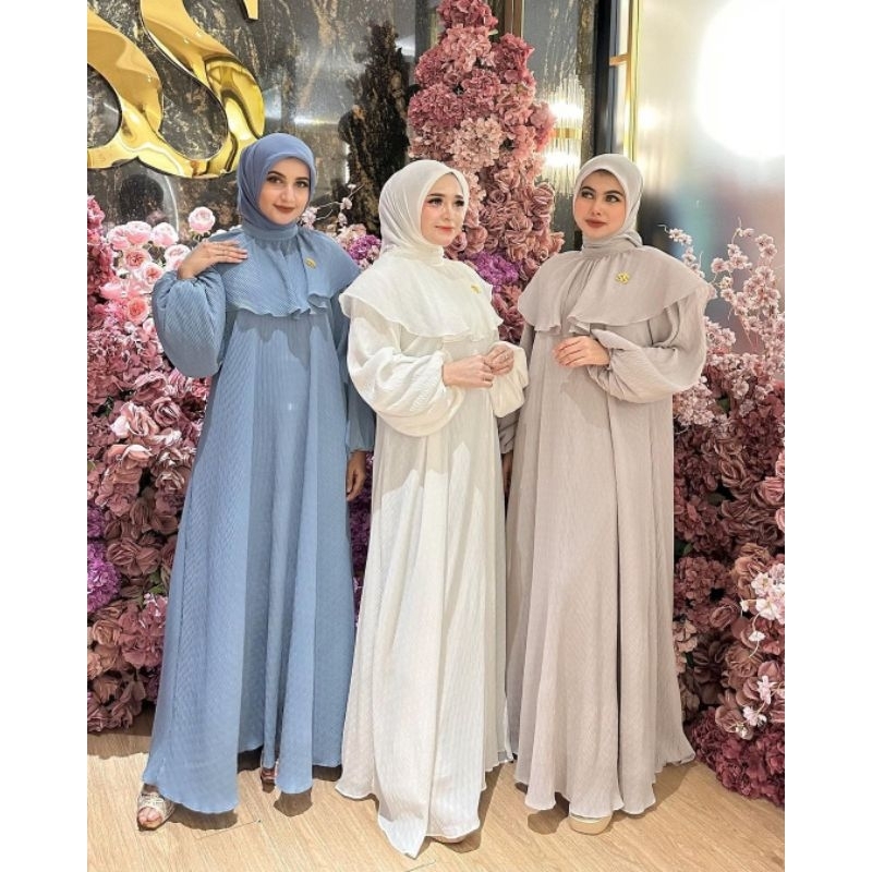 gamis rempel dada shellasaukia