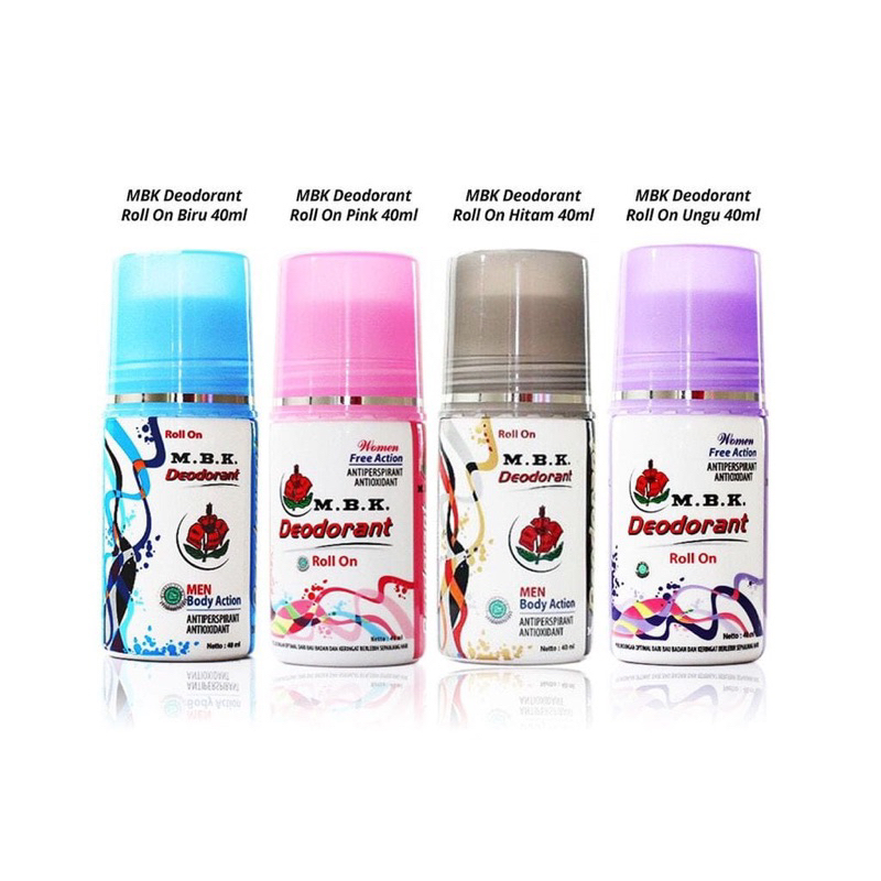 M.B.K Deodorant Roll On 40ml