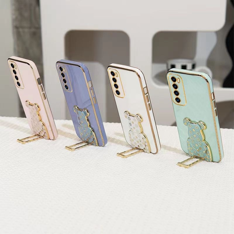 Holder HP Bentuk Beruang Lucu Phone Bracket Standing HP