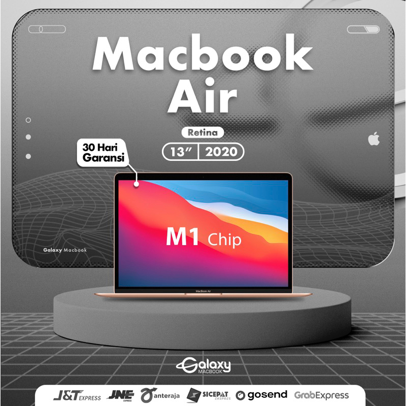 MacBook Air M1 Chip 256gb 512gb Second Original Bergaransi