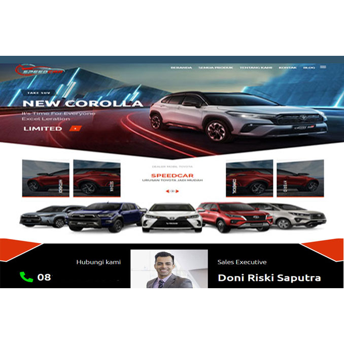Website Sales Dealer Mobil Siap Pakai - Elementor - Speedcar