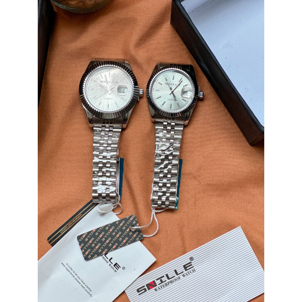 Jam tangan couple pria wanita Snille Dhon store