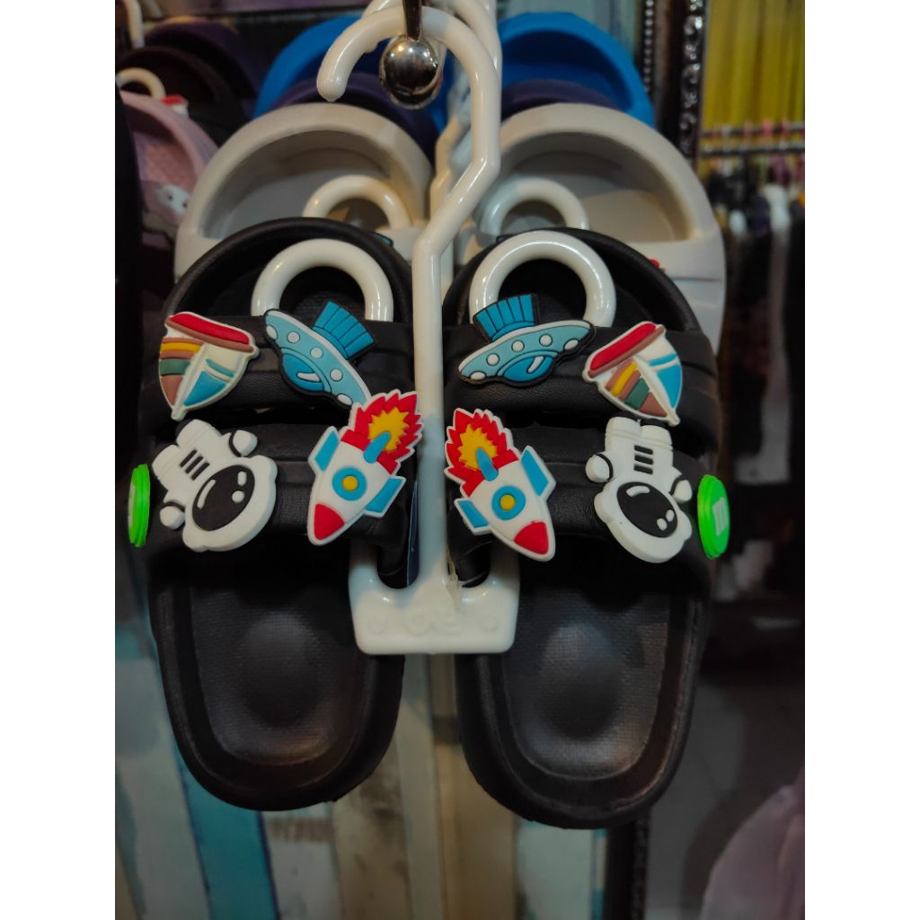 Belta Gallery Sandal Anak Laki Laki Slip On Sandal Selop Bahan Karet Kekinian Trendy