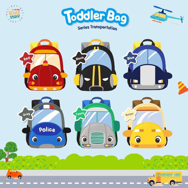 Toodler bag By Upright Kids stuff / tas anak