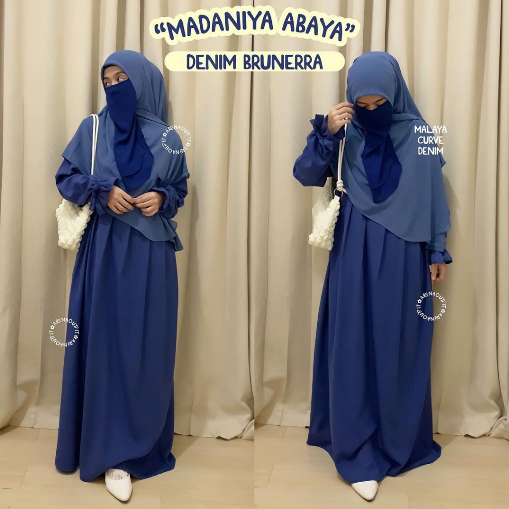 ABAYA MADANIYAH BY ARUNAOUTFIT