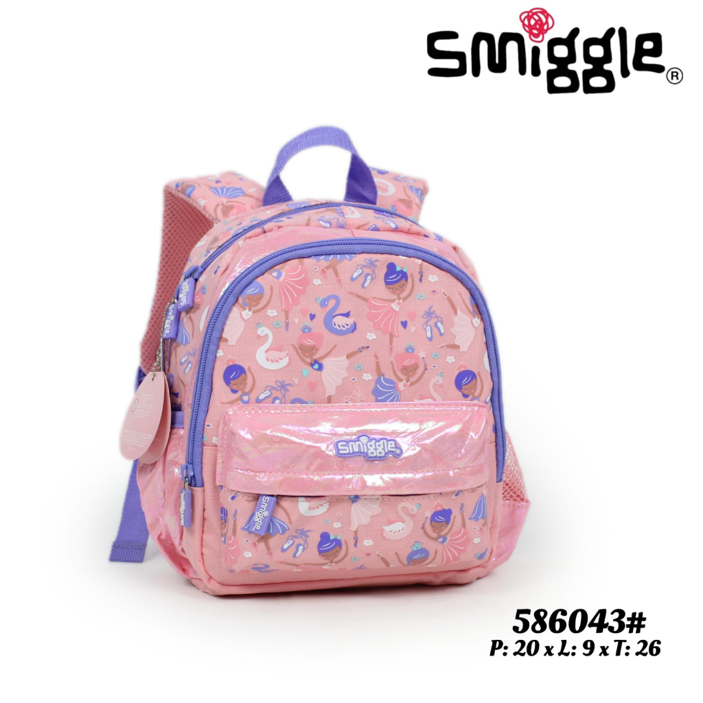 Ransel Tas Backpack Smiggle Playgroup Unicorn Car Racing Mermaid Toddler cowok cewek