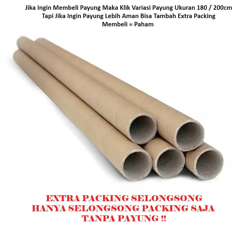 Payung Pantai Pelangi Parasol Saito 200cm - Payung Jualan Payung Dagang 200cm