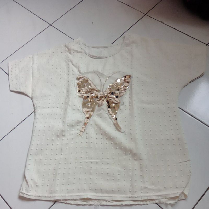 preloved squin butterfly