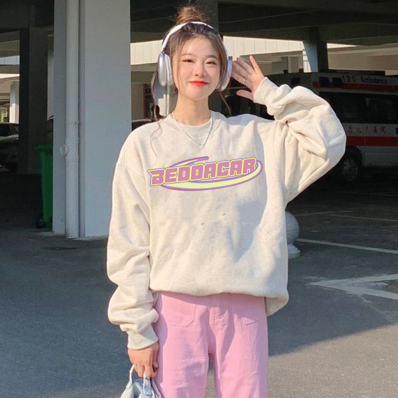 Car Sweter Wanita Korean Style Sweater Couple Oversize