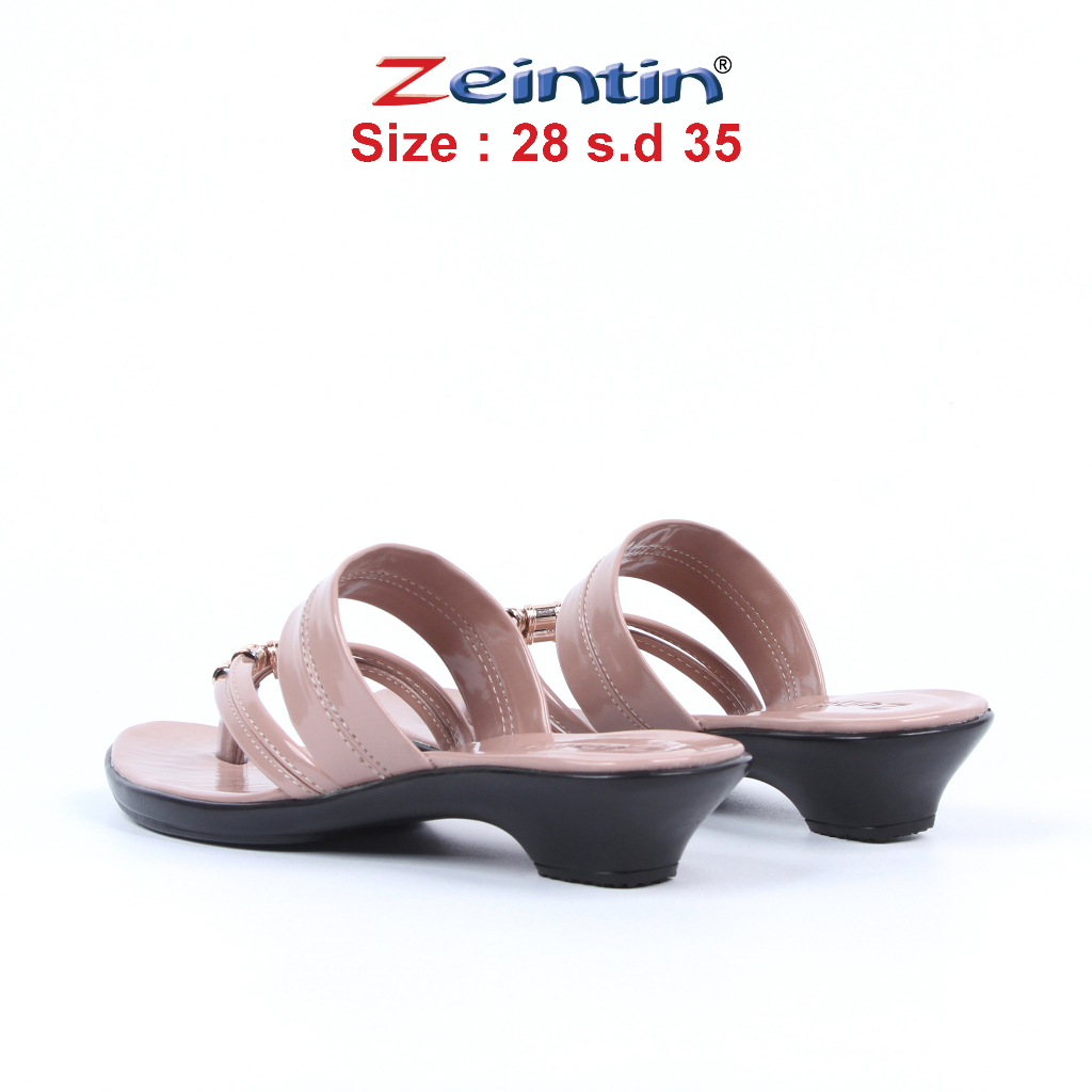 Zeintin - Sandal Anak Wanita Perempuan Kulit Sintetis Sandal Anak Terbaru  Sandal Flat Jepit Anak Sandal Kasual Formal Original  TS