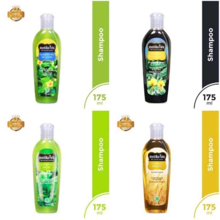 MUSTIKA RATU SHAMPOO BAYAM MERANG 175ML PERAWATAN RAMBUT RONTOK