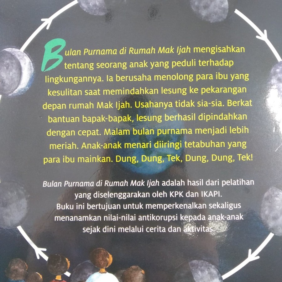 Bulan Purnama Di Rumah Mak Ijah Buku Bacaan Cerita Anak BPK Gunung Mulia