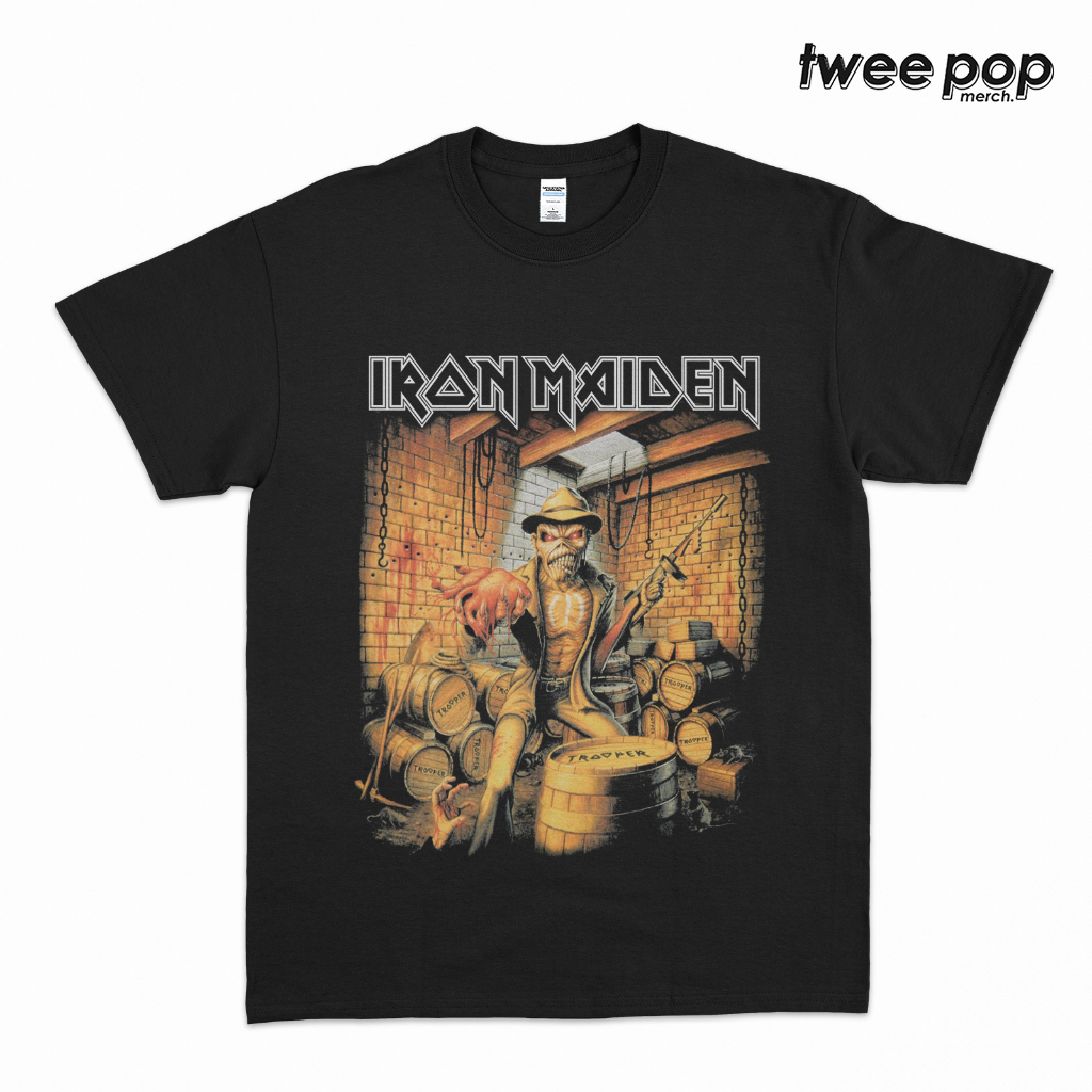 KAOS BAND IRON MAIDEN - TROOPER ARTWORK