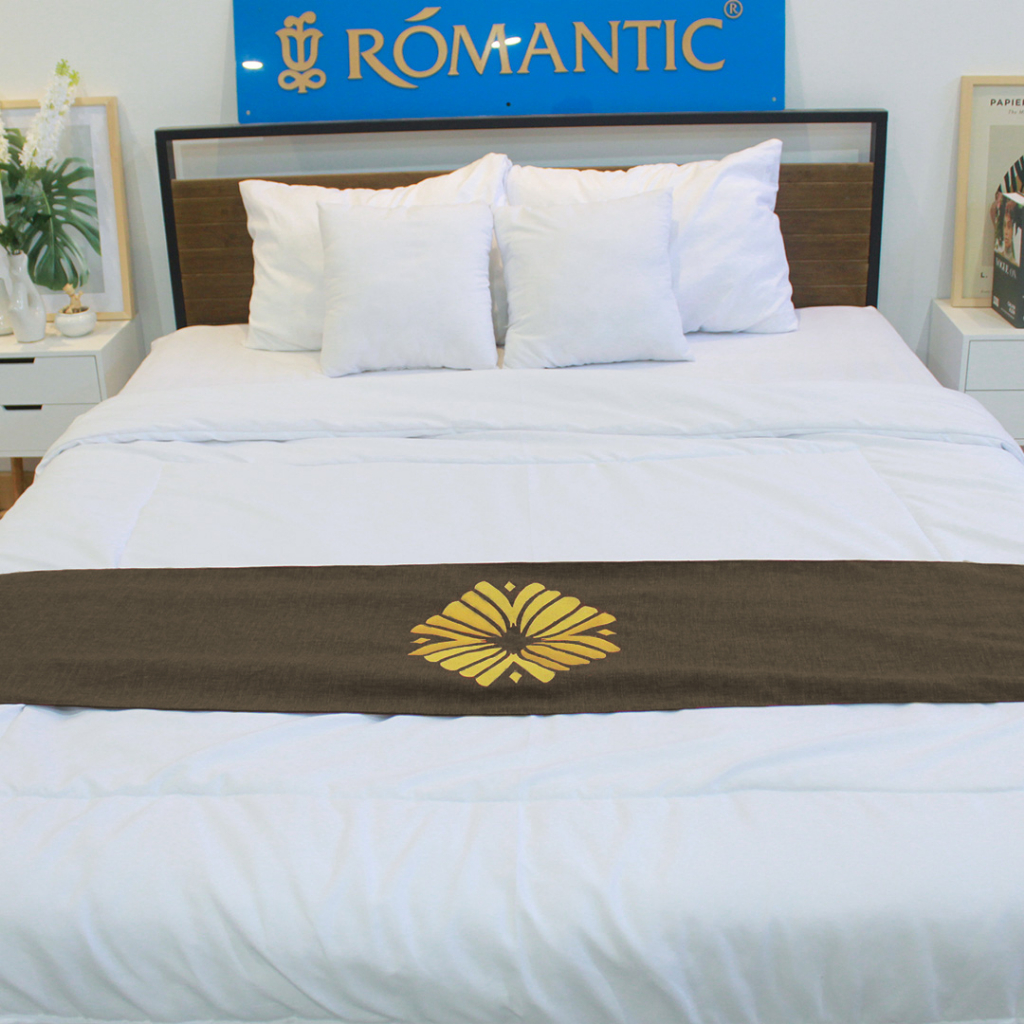 Bed Runner / Selendang kasur Walnut by ROMANTIC standard Hotel minimalis