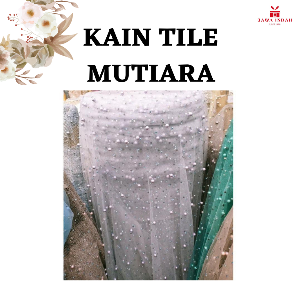 KAIN TILE MUTIARA / TILE KOMBINASI DRESS