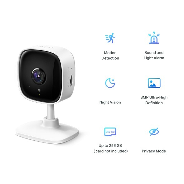 TP Link Tapo 3MP C110 - Home Security Wi-Fi Camera IP CCTV