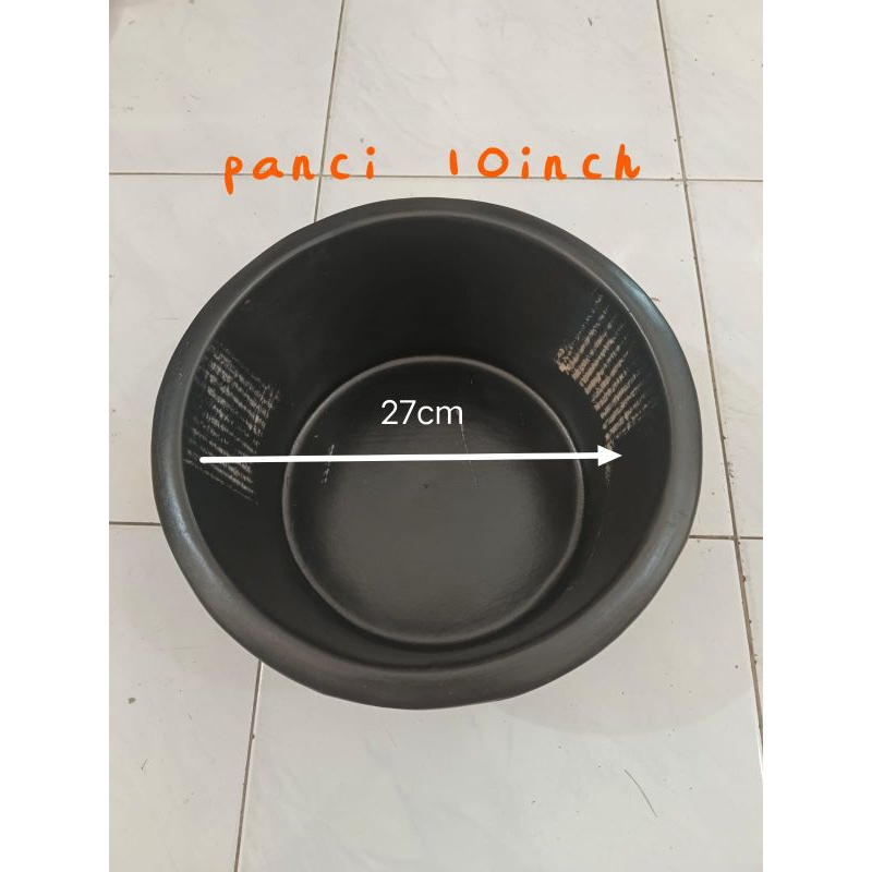 Panci tutup horn midelan 10inch,