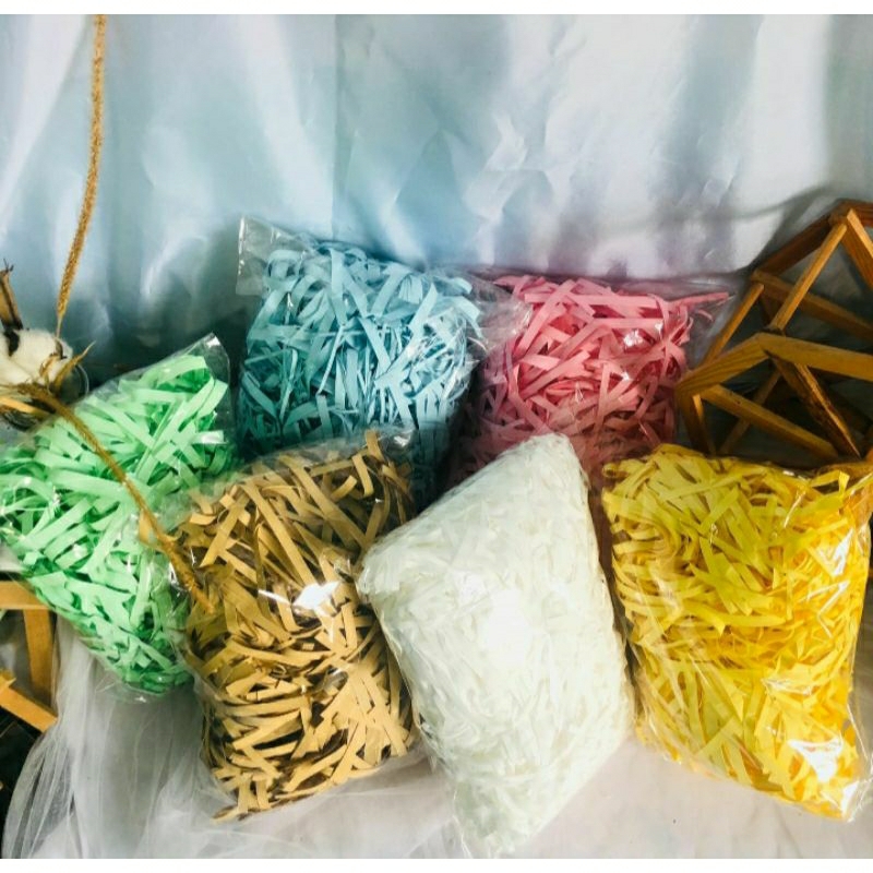 

KERTAS CACAH kertas serut/kertas/pita/packing/hampers/kado/isian box