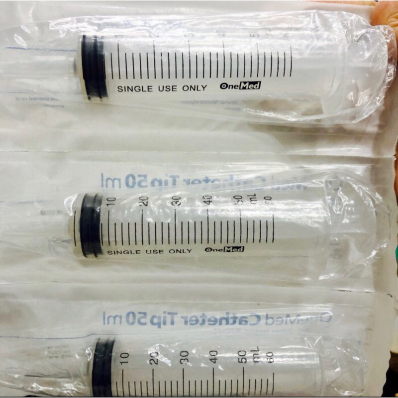 Spuit Tip 50cc lubang tengah