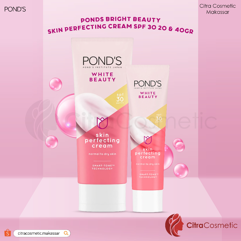 Ponds White Beauty Serum Day Cream Spf 30 20 Gr | 40 Gr