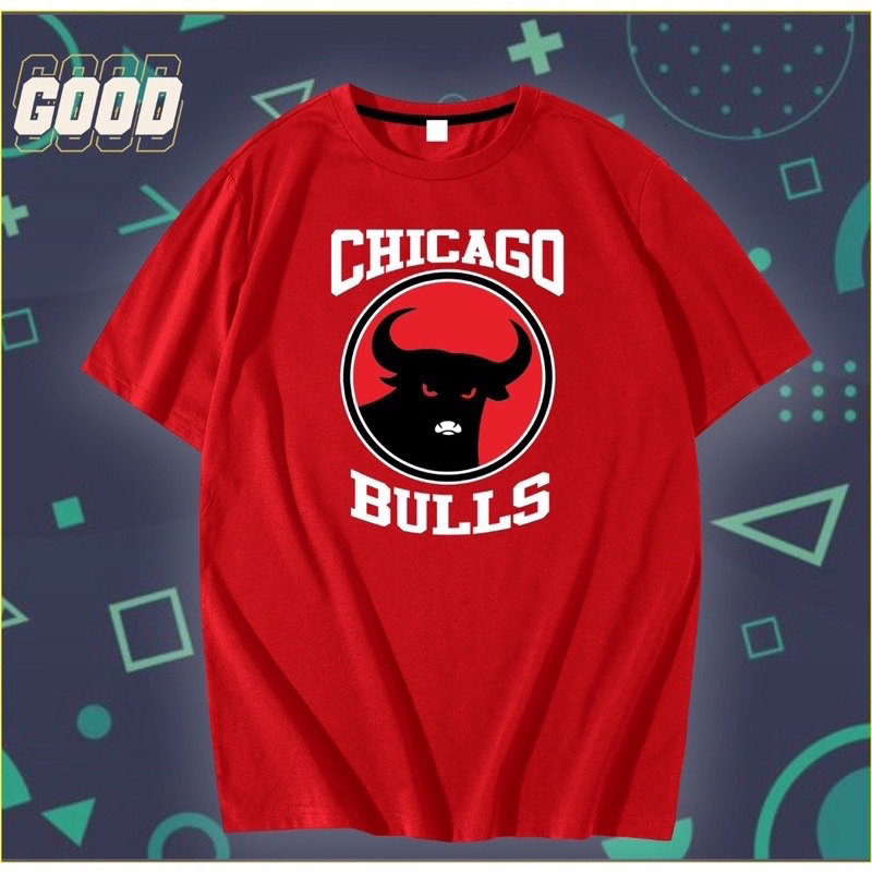 KAOS CHICAGO BULLS BANTENG MERAH