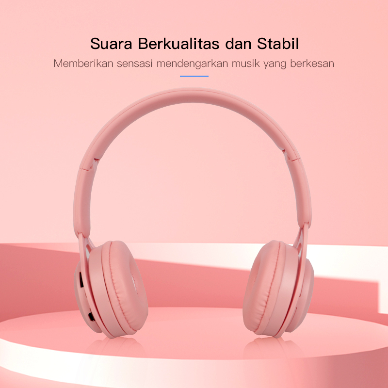 Headphone Gaming HIFI Stereo Wireless Headset Bluetooth Headphone 5.0 HD stereo Smart Noise Reduction