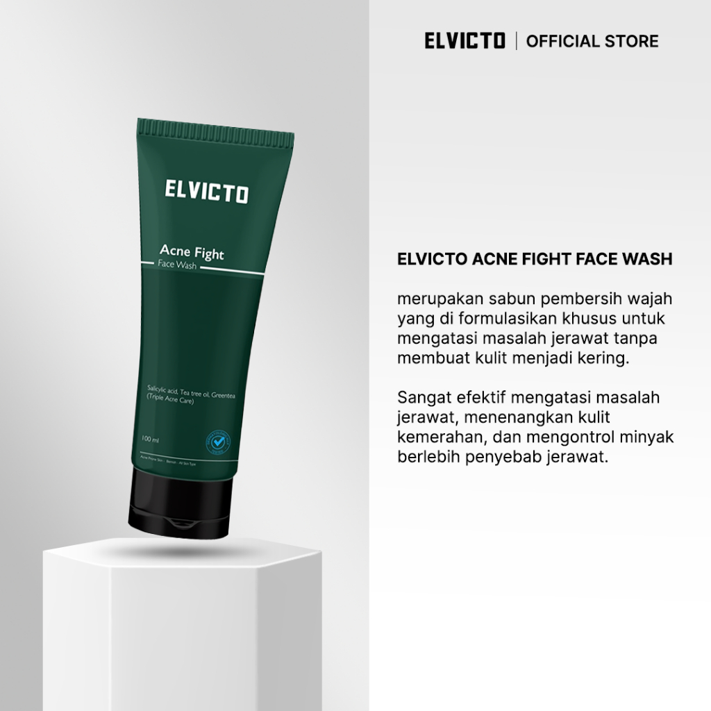 ELVICTO ACNE FIGHT FACE WASH