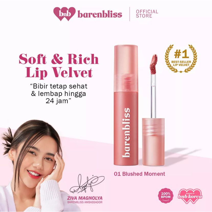 BNB Barenbliss Cherry Makes Cheerful Lip Velvet