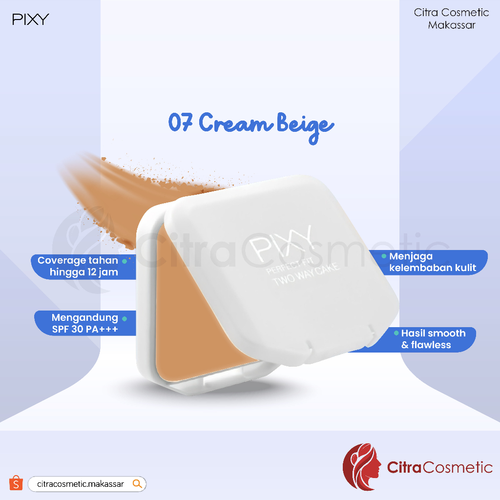 Pixy Uv Whitening Two Way Cake Perfect Fit Refill 12,2 Gr