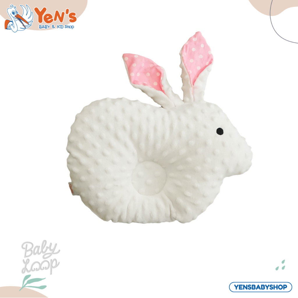 Newborn Pillow Minky - Bantal Peang - Baby Loop