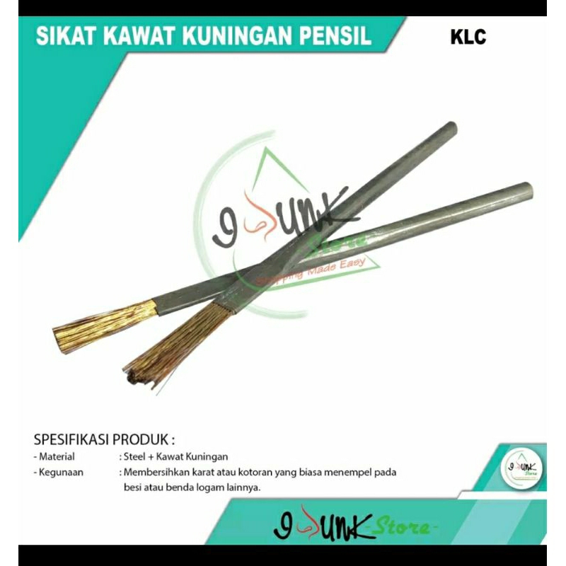 

SIKAT KAWAT KUNINGAN PENSIL KUAS