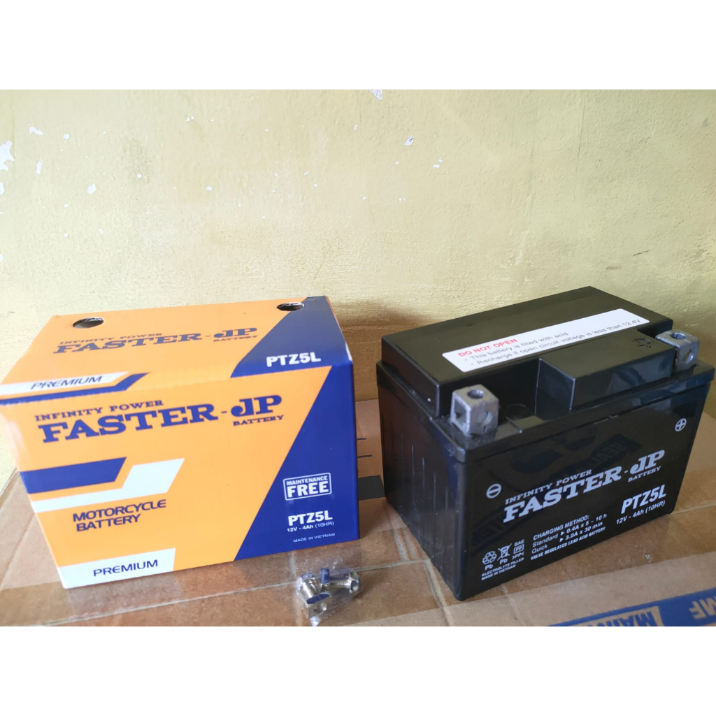 AKI MOTOR BEAT, VARIO 110, SPACY, REVO, BLADE, VERZA GTZ5S ITOBATT 5 AH