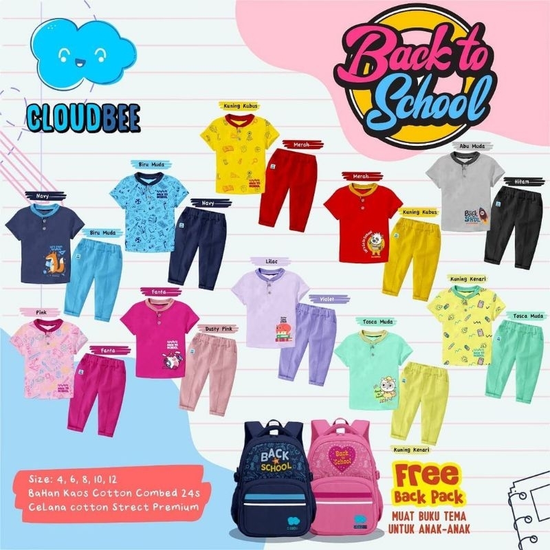 Oneset Cloudbee Back To School