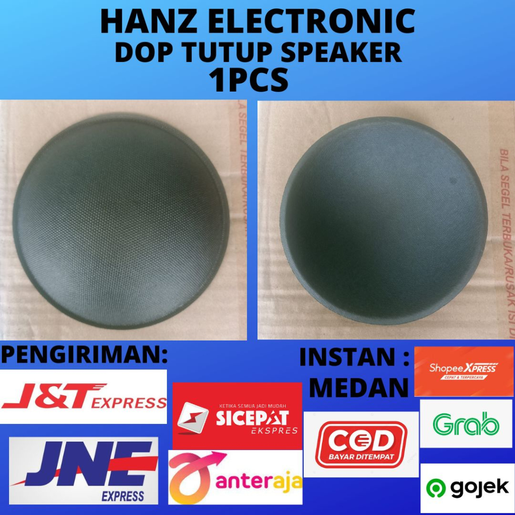Dus cup / dop tutup spul speaker 18 inch