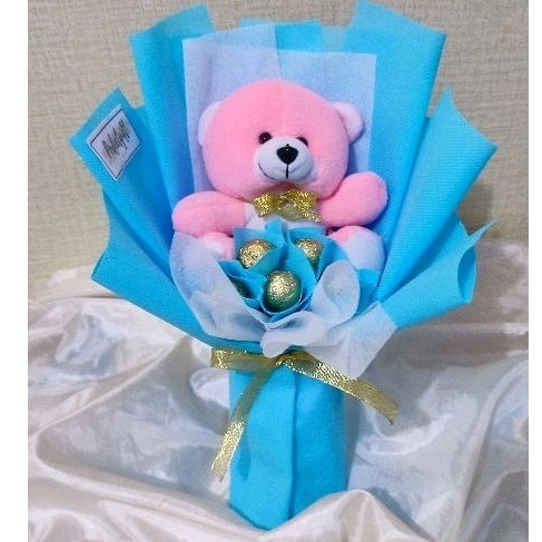 

Bouquet Coklat Ball Valentine / Buket Snack Ulang Tahun / Buket Hari Guru