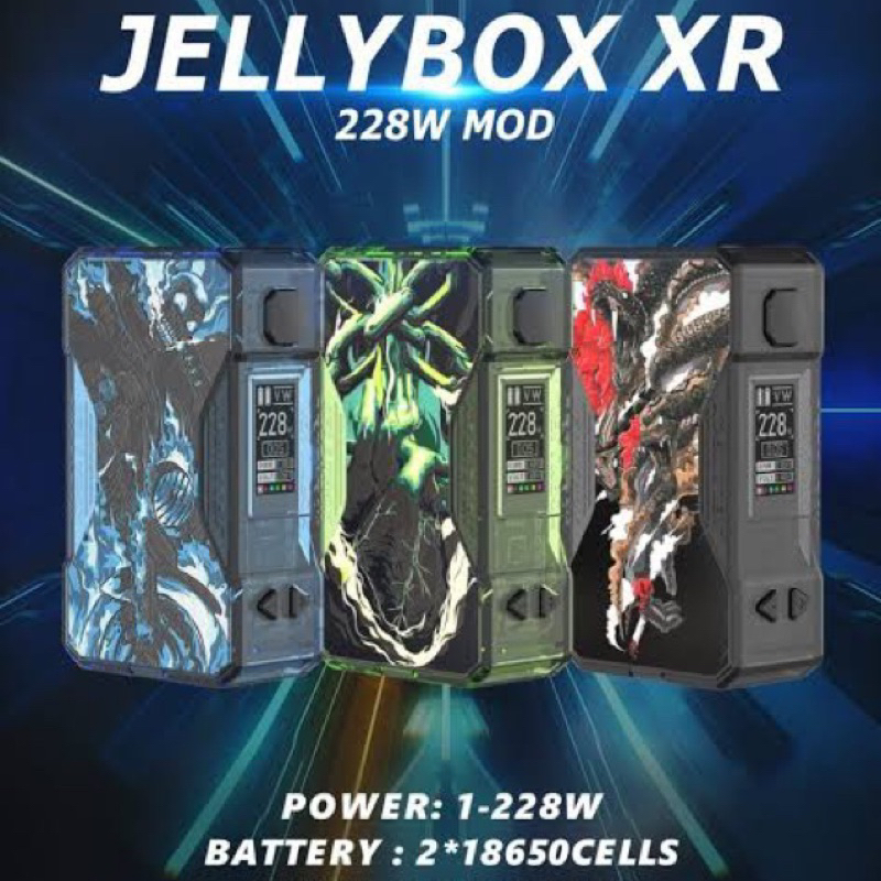 JELLYBOX XR 228W Mod With Display