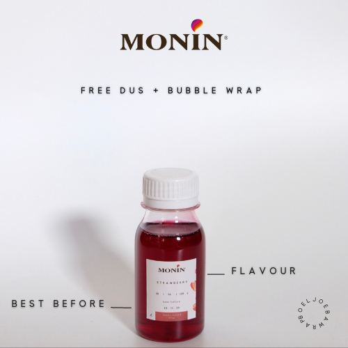 Monin Strawberry Syrup Repack [30, 50, 100] g