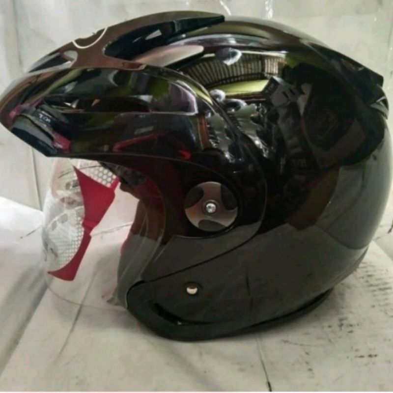 Helm KYT Romeo helm KYT polos half face
