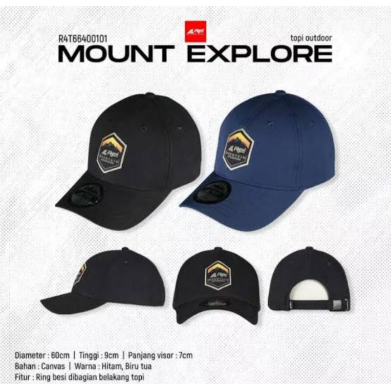 TOPI REI MOUNT EXPLORE HAT 06