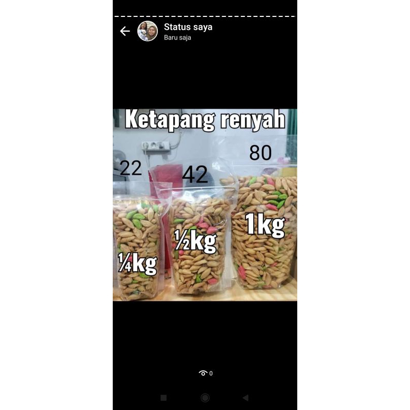 

ketapang 250gr 500gr 1000gr