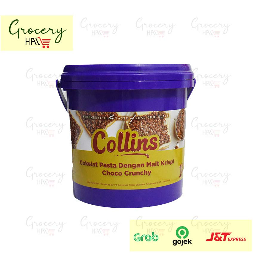 

COLLINS CHOCOMALT CRISPY 1 KG - SELAI COKLAT KRISPI