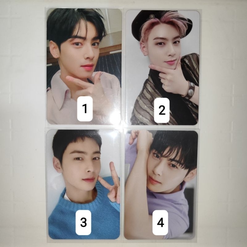 Photocard Trading Card Official Eunwoo Astro All Light Switch On 5th Gen Membership Astro Aroha Fest