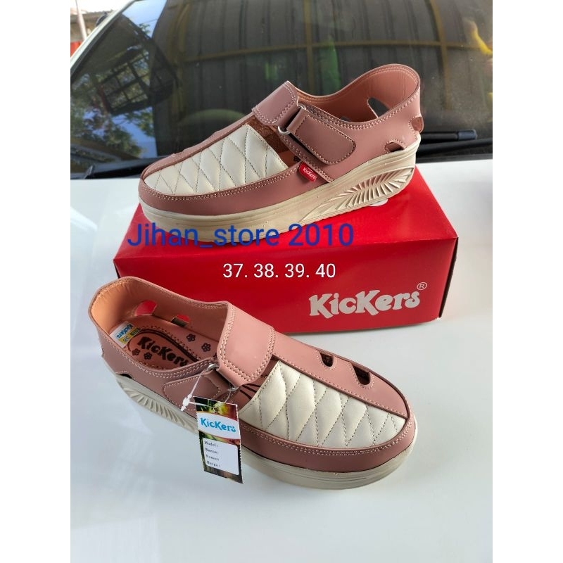 SEPATU WEDGES KICKERS WANITA ST.05 // sepatu wedges Kickers