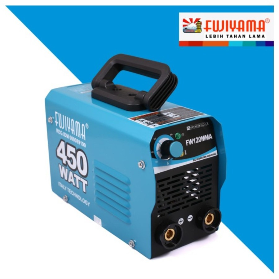 Mesin Las Listrik Travo Welding Inverter IGBT 120A MMA 450W Fujiyama