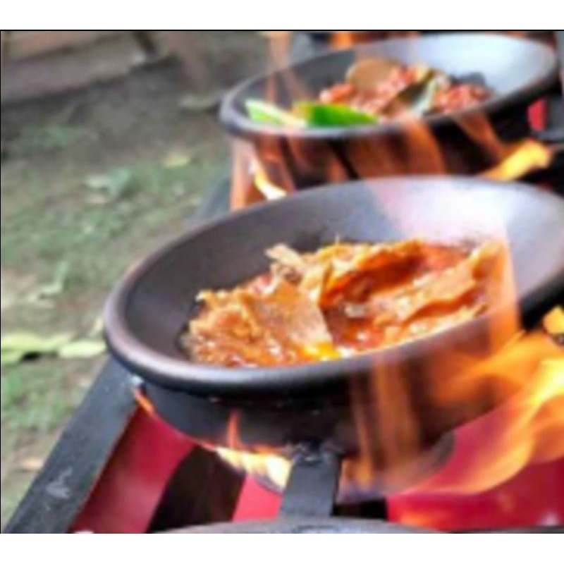 cobek sambal bakar 20cm/ cobek tanah liat merah/ cobek serbaguna dll