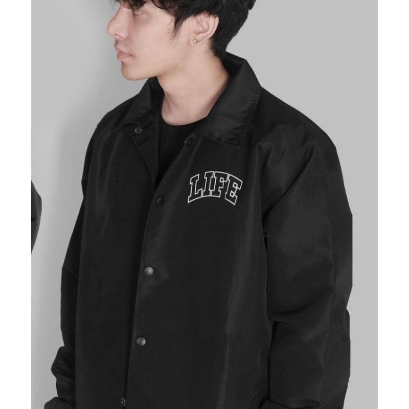 jaket coach terbaru/moral attitude/unisex, cw/cwo black