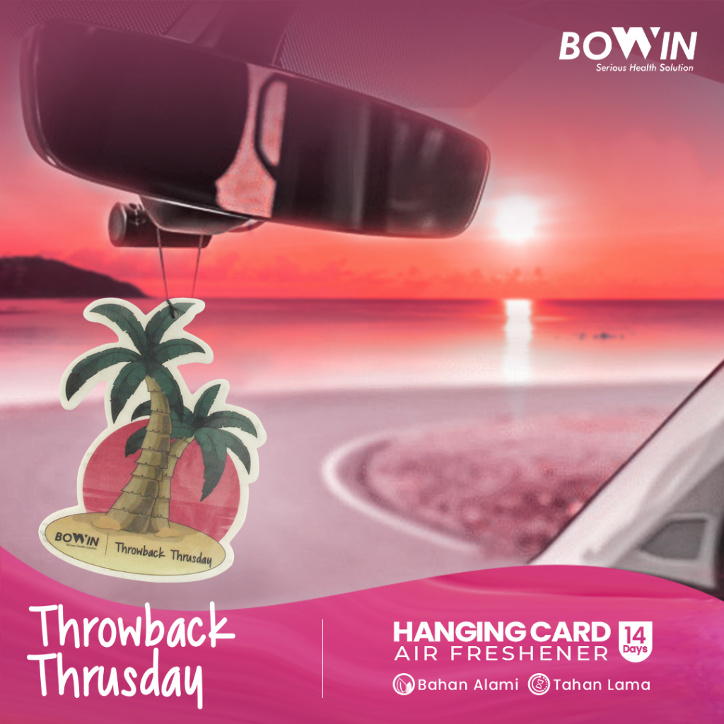 Bowin Parfum Gantung Mobil &amp; Ruangan (Pengharum, Pewangi, Aromaterapi)